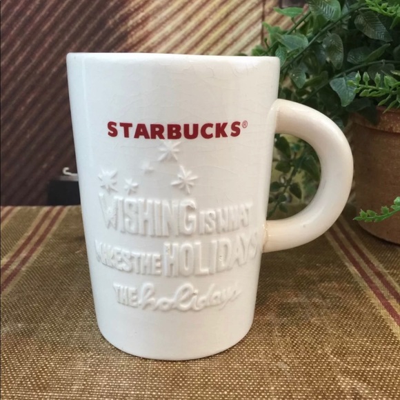 Vtg Starbucks 2010 Christmas Coffee Cup Collectors - Picture 1 of 6